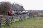 CN 3177 & 2640 roll downhill fast with X34391